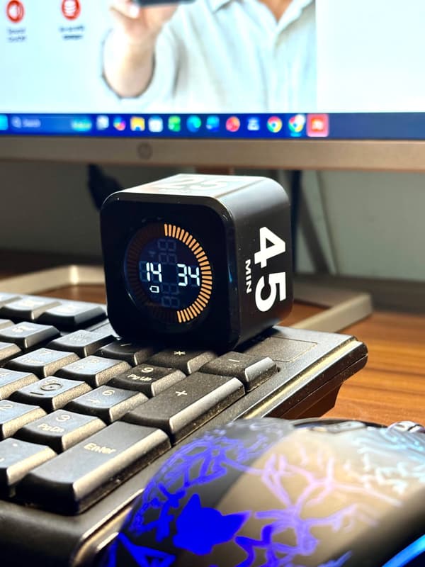 Black Pomodoro Timer + Desk to do list Combo - Image 2